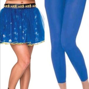 🎃 Halloween Minion Tutu & Matching Tights (Adult OS)